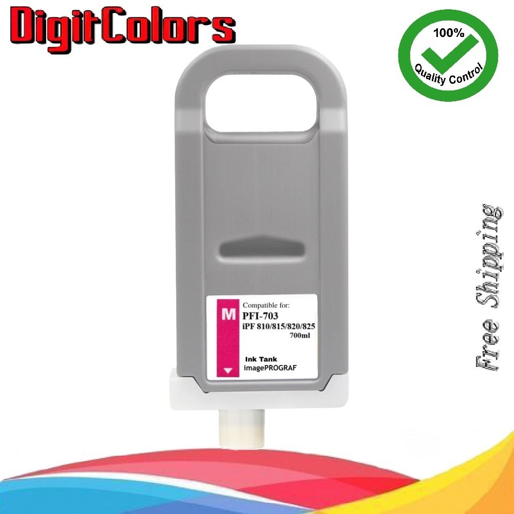 PFI-703 Magenta Ink Cartridge Fit Canon iPF 810 815 820 IPF825 PFI703M
