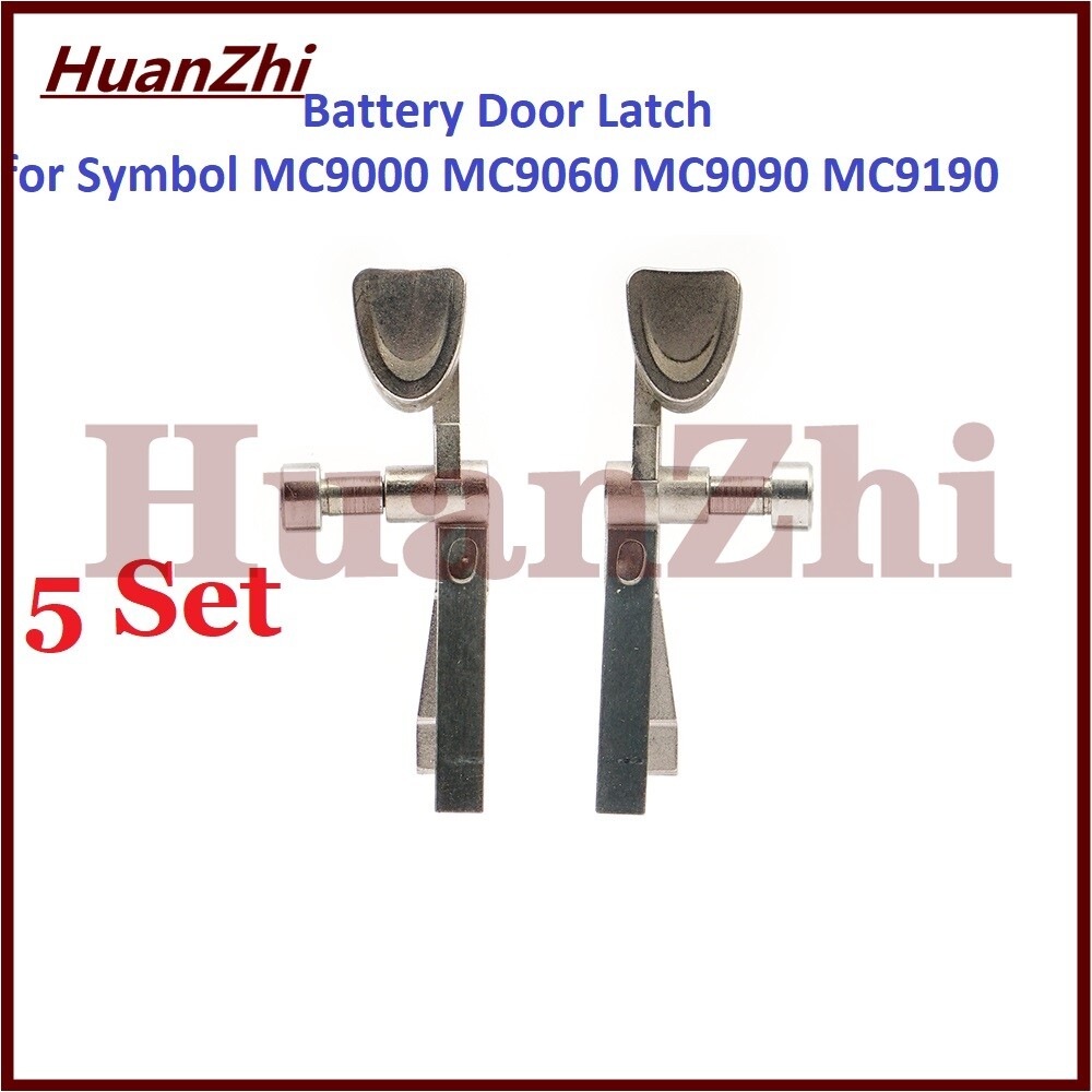 5 Pair Battery Door Latch Metal Part Set for MC9000 MC9060 MC9090 MC9190 MC92N0