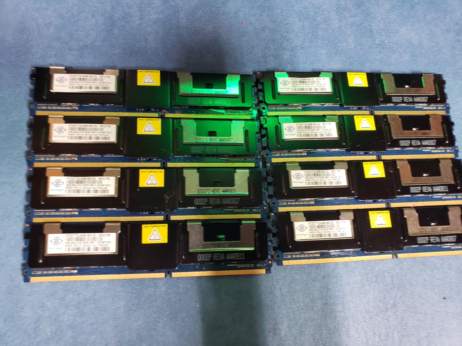 Nanya 2GB NT2GT72U4NB1BN-3C Server Memory RAM LOT OF 8