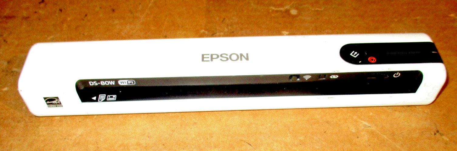 Epson DS-80W Portable Sheetfed Scanner J421A