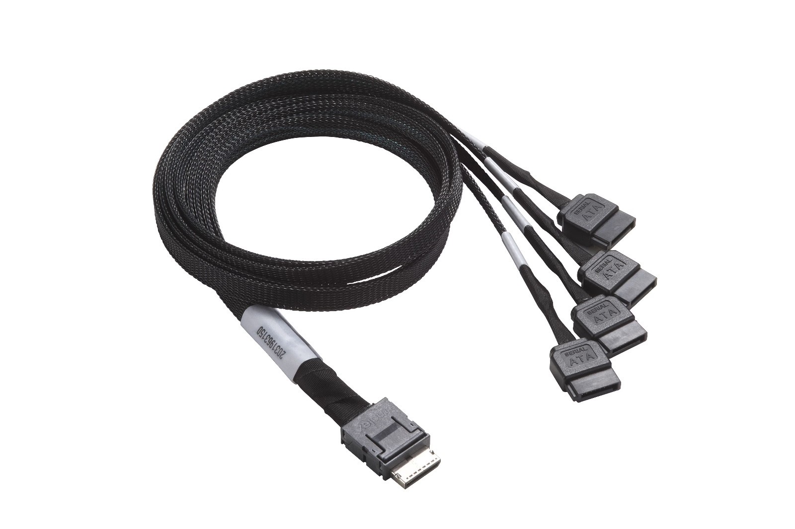 SuperMicro CBL-SAST-0933 50cm OCuLink to 4 SATA Cable