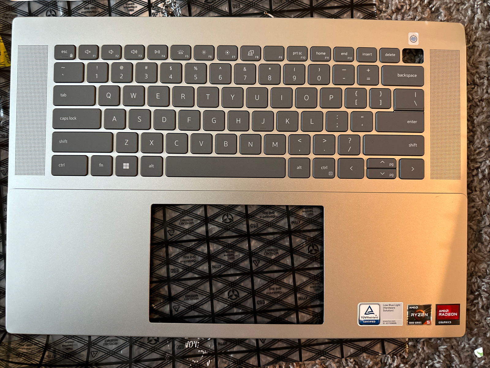 Lot Of 10 Dell Inspiron 16 5625 Laptop Palmrest  Bcl  Kbd HJ5PC 0HJ5PC B29,Box