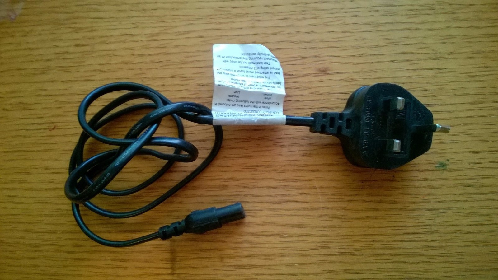Longwell SS 145/A BS-1363/A LP-60L by Longwell LS-7 2.5A 250V Power Cord