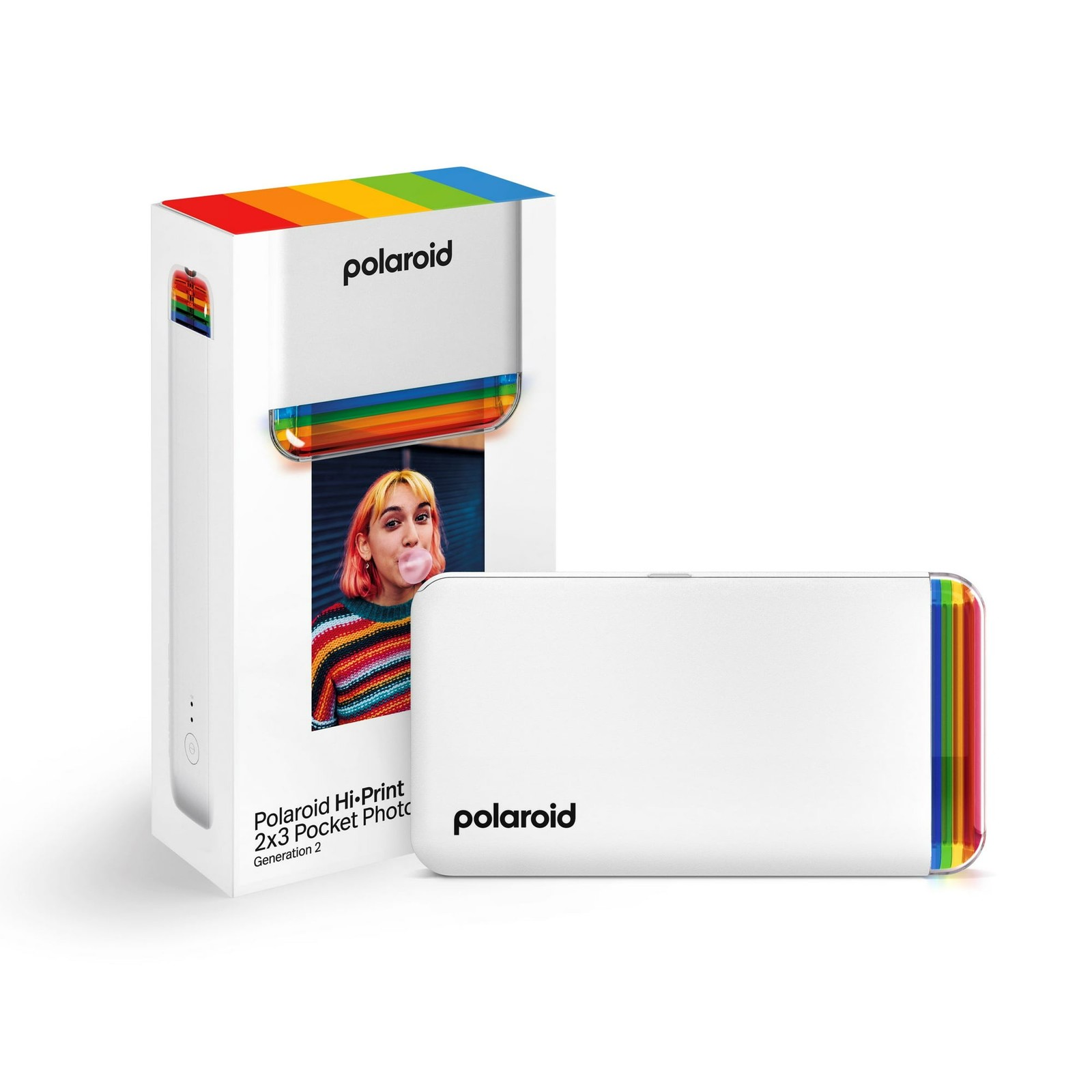 Polaroid Hi-Print 2nd Generation Bluetooth 2x3 Pocket Photo Dye-Sub Printer