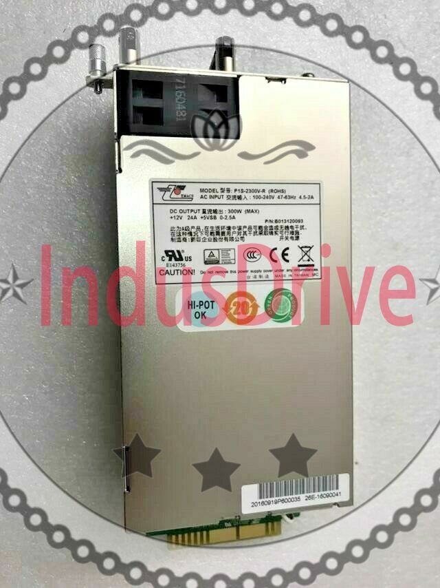 1PC Original EMACS Working server power supply For P1S-2300V-R 300W Fully tested