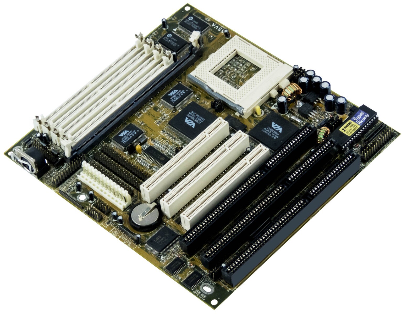 MAINBOARD ZIDA 5SVA SOCKET 7 SDRAM 4x SIMM 3x PCI 3x ISA