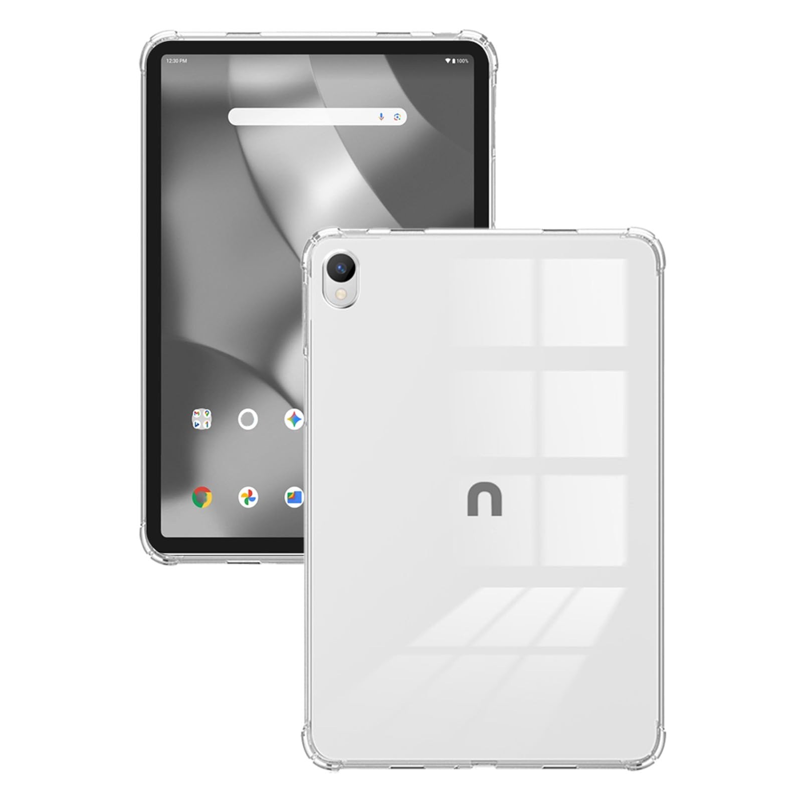 For onn. 11-Inch Core Tablet 2026 Shockproof Soft TPU Clear Slim Back Case Cover