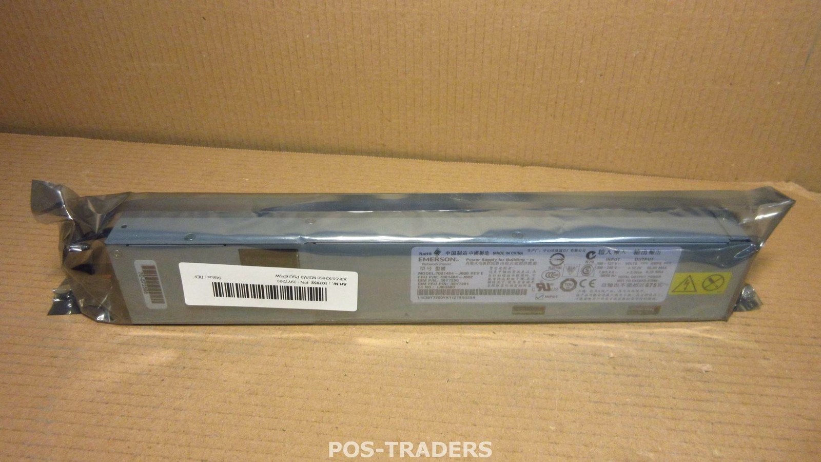 IBM 39Y7200 39Y7201 xSeries x3550 x3650 M2 675W Server Power Supply - NEW REFURB