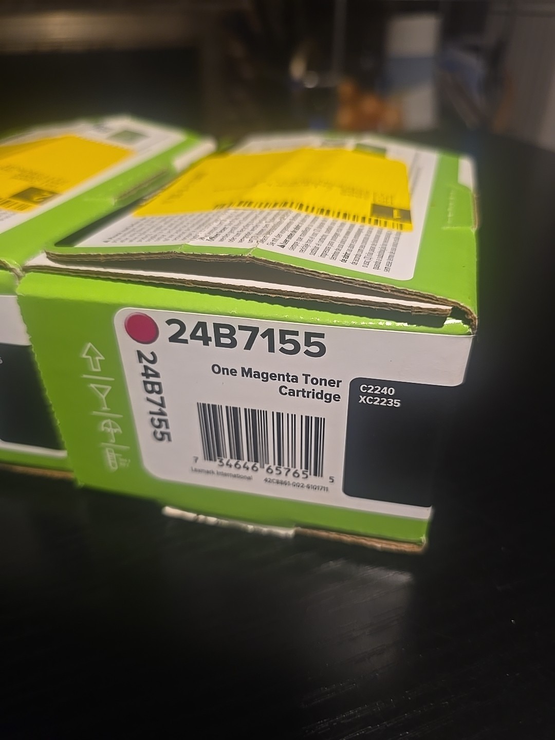 Lexmark 24B7155 Magenta Toner Cartridge for Lexmark C2240 / XC2235 New Open Box