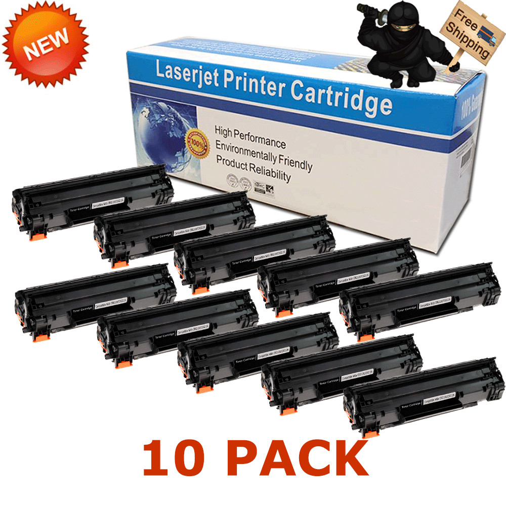 10PK CRG126 CRG-126 Toner Cartridge for Cannon 126 ImageClass LBP6200d LBP6230dn