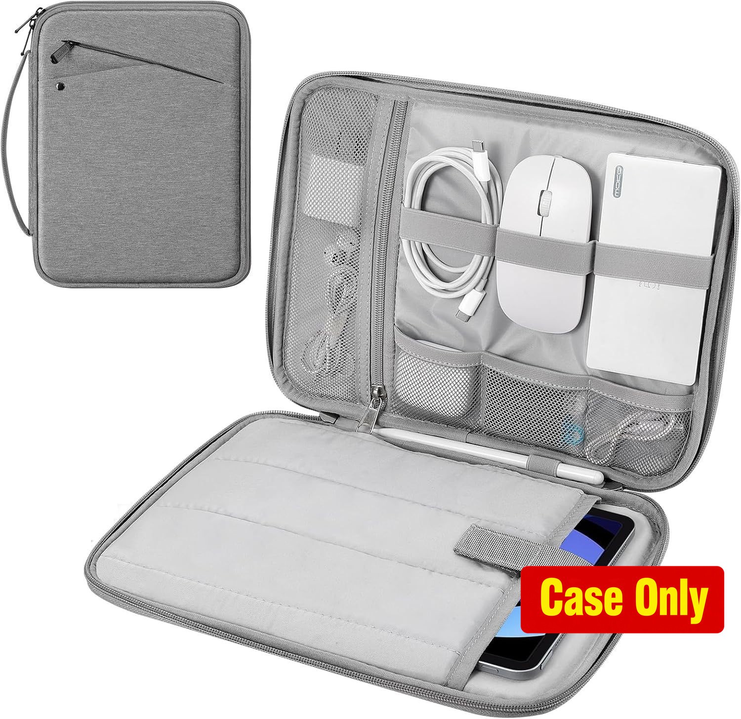 Case for 9-11 Inch Tablet Sleeve Padded Protective Bag with Handle