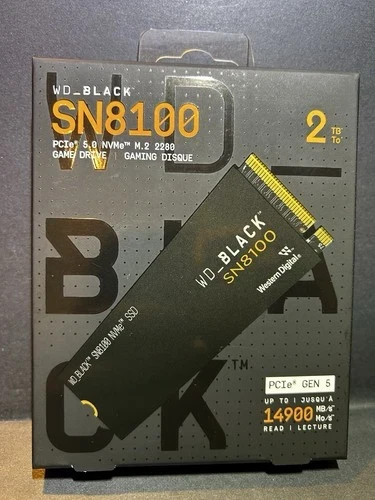 WD_BLACK 2TB SN8100 NVMe SSD PCle Gen 5 - WDS200T1X0M-00CMTO