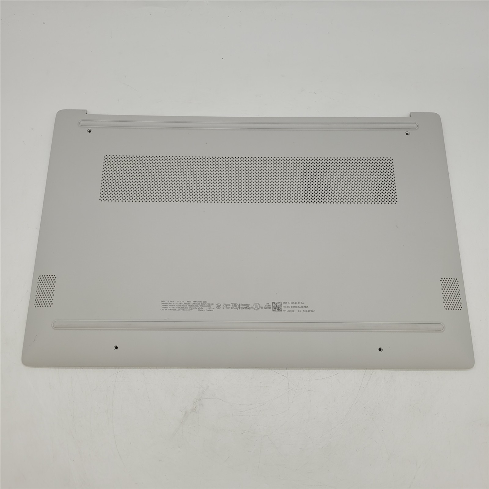 HP 15-fc0499nr 15.6" Bottom Base Case Cover 8BQE2UA#ABA