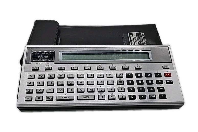 Vintage Radio Shack TRS-80 Model PC-2 Pocket Computer w/ Case (Working) 