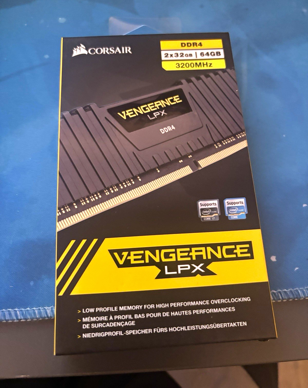 Corsair Vengeance LPX 64GB (2x32GB) DDR4-3200 PC4-25600 288-Pin DIMM