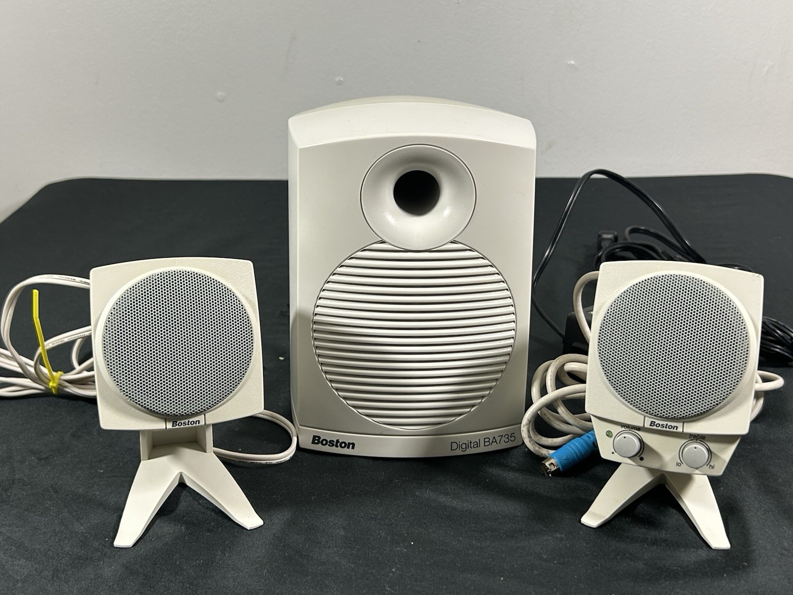 Vintage Boston BA735 Digital Input Computer Speakers & Subwoofer