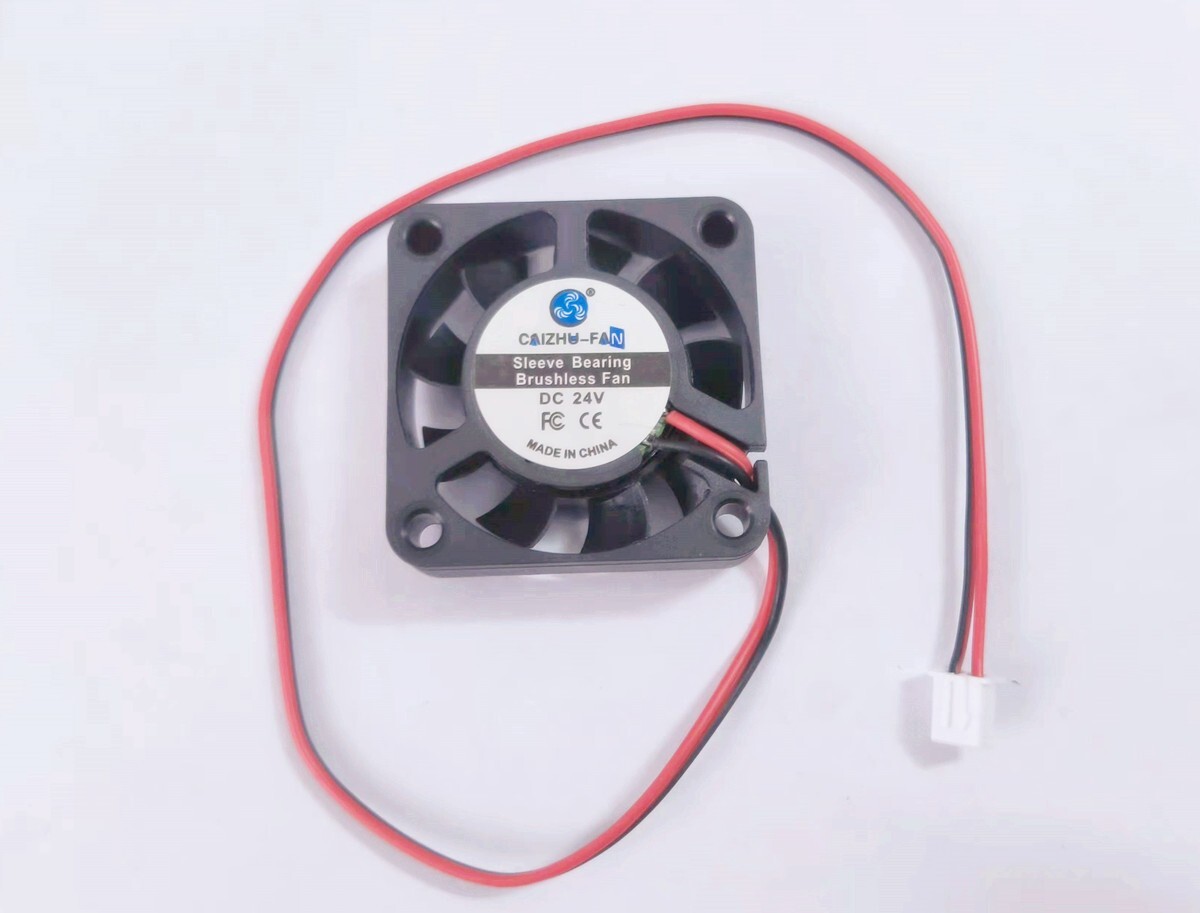 2pcs GOOD QUALITY DC Fan 24V 4CM 2PIN Silent Fan For DIY-3D Printer Cooling