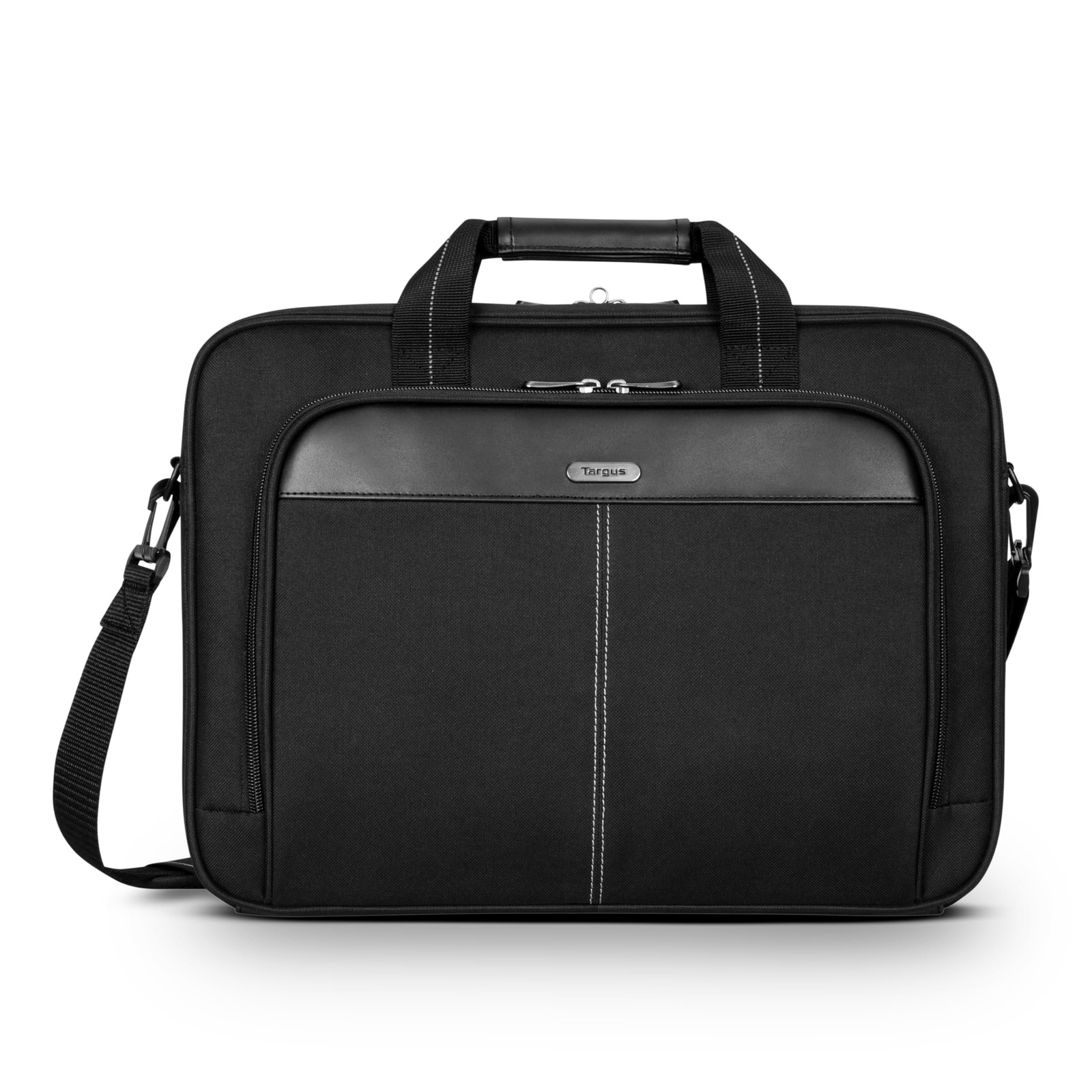 Targus 15-16 Inch Slim Lightweight Laptop Briefcase, Black - 16 inch,