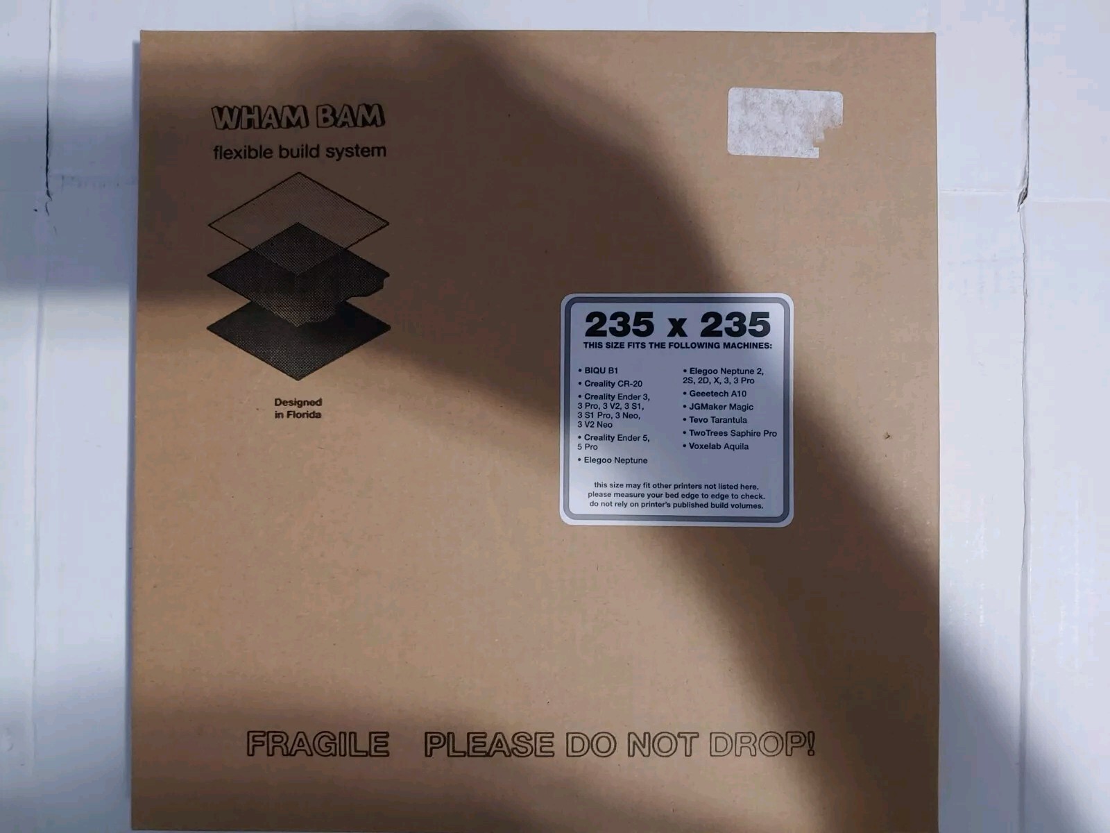 Wham Bam Flexible Build System 235 mm x 235 mm / 9.25” x 9.25”