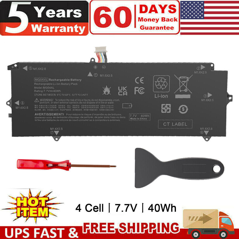 Replace Battery For HP Elite X2 1012 G1 Series MG04XL 812060-2C1 HSTNN-DB7F 40Wh
