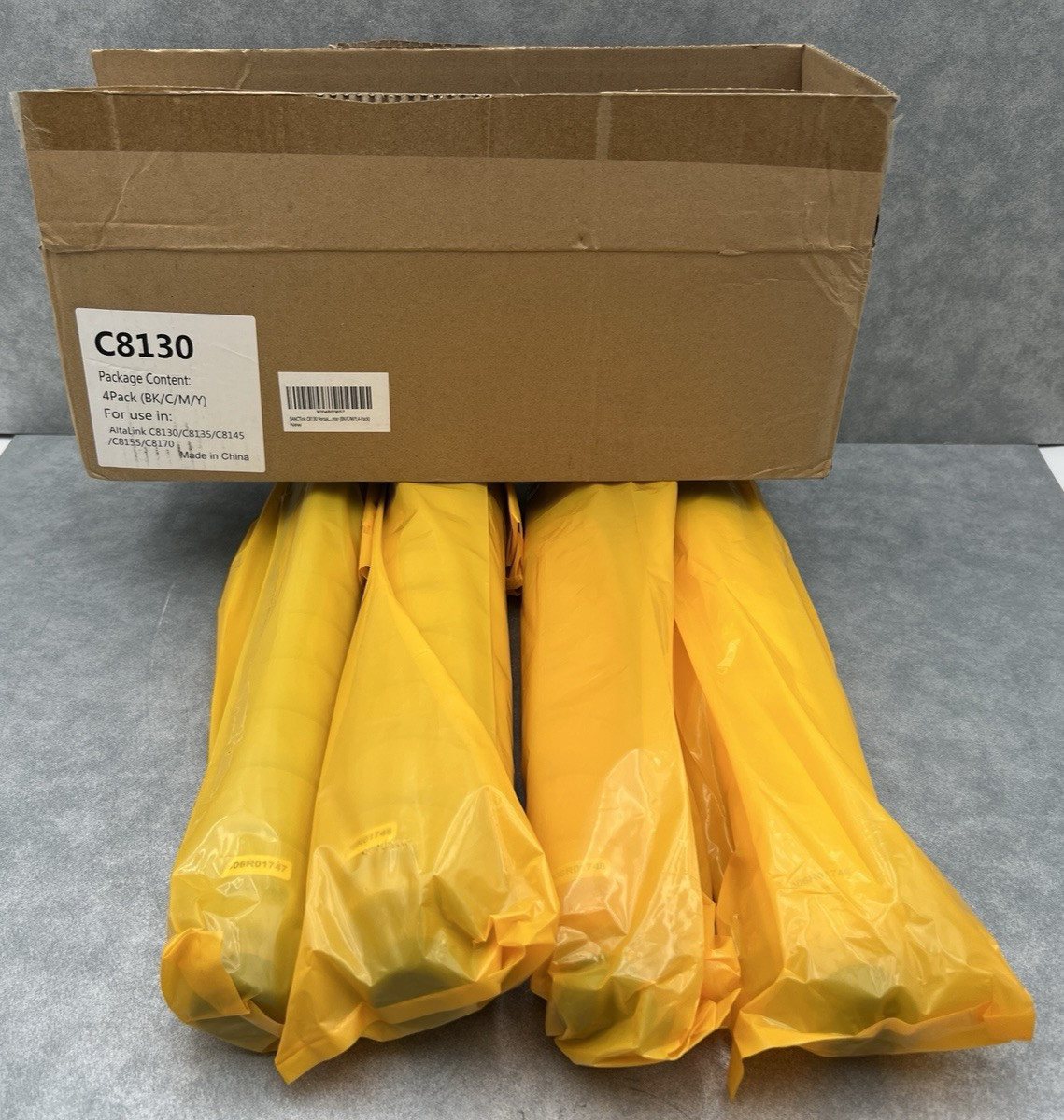 4PK TONER CARTRIDGE BLACK, CYAN, MAGENTA, YELLOW FOR ALTALINK C8130 C8135 C8145