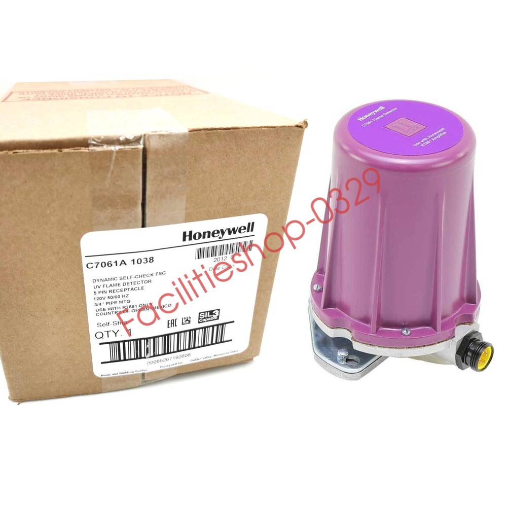 1PC Honeywell C7061A1038 UV Flame Detector C7061A1038 New In Box DHL/FedEx
