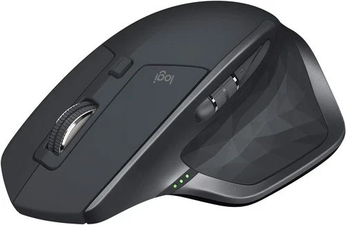 Logitech MX Master 2S Wireless Mouse - Graphite: Ergonomic Design, Rechargeable 