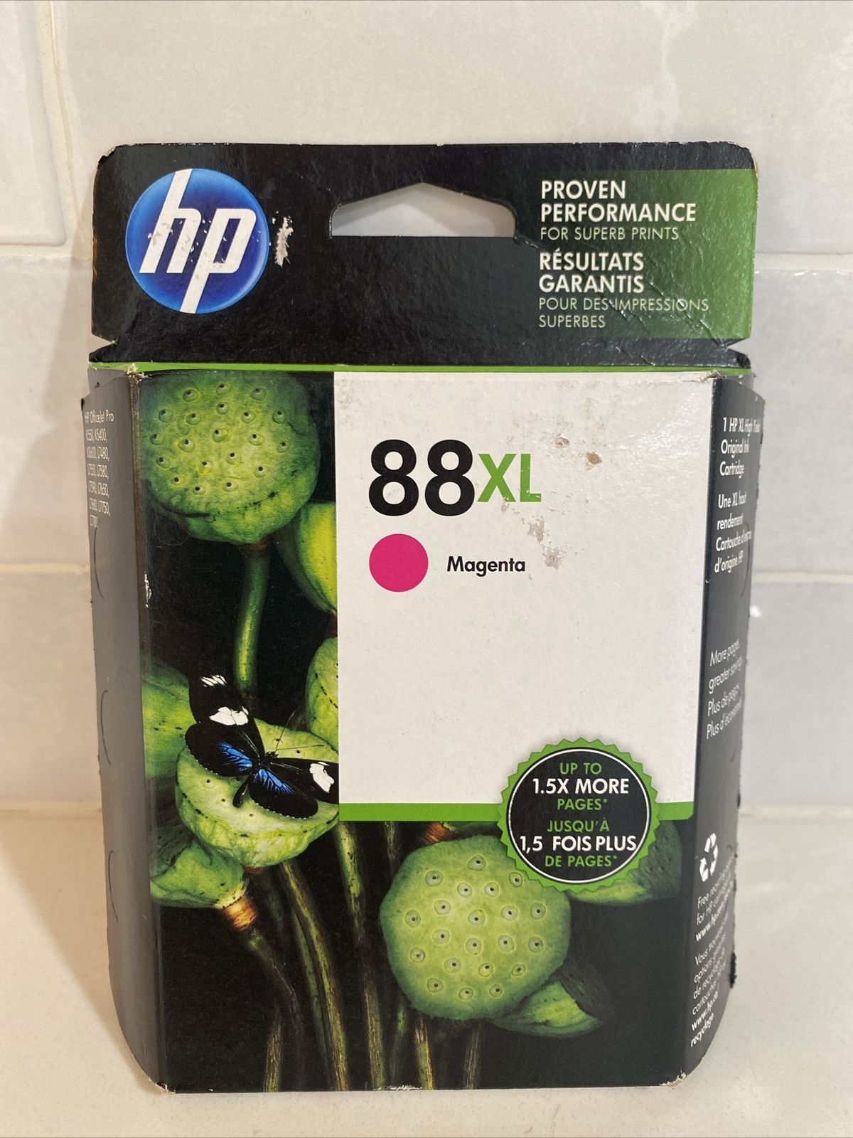HP Genuine 88XL OEM Magenta Genuine High Capacity Ink Cartridge C9392AN 9/2019