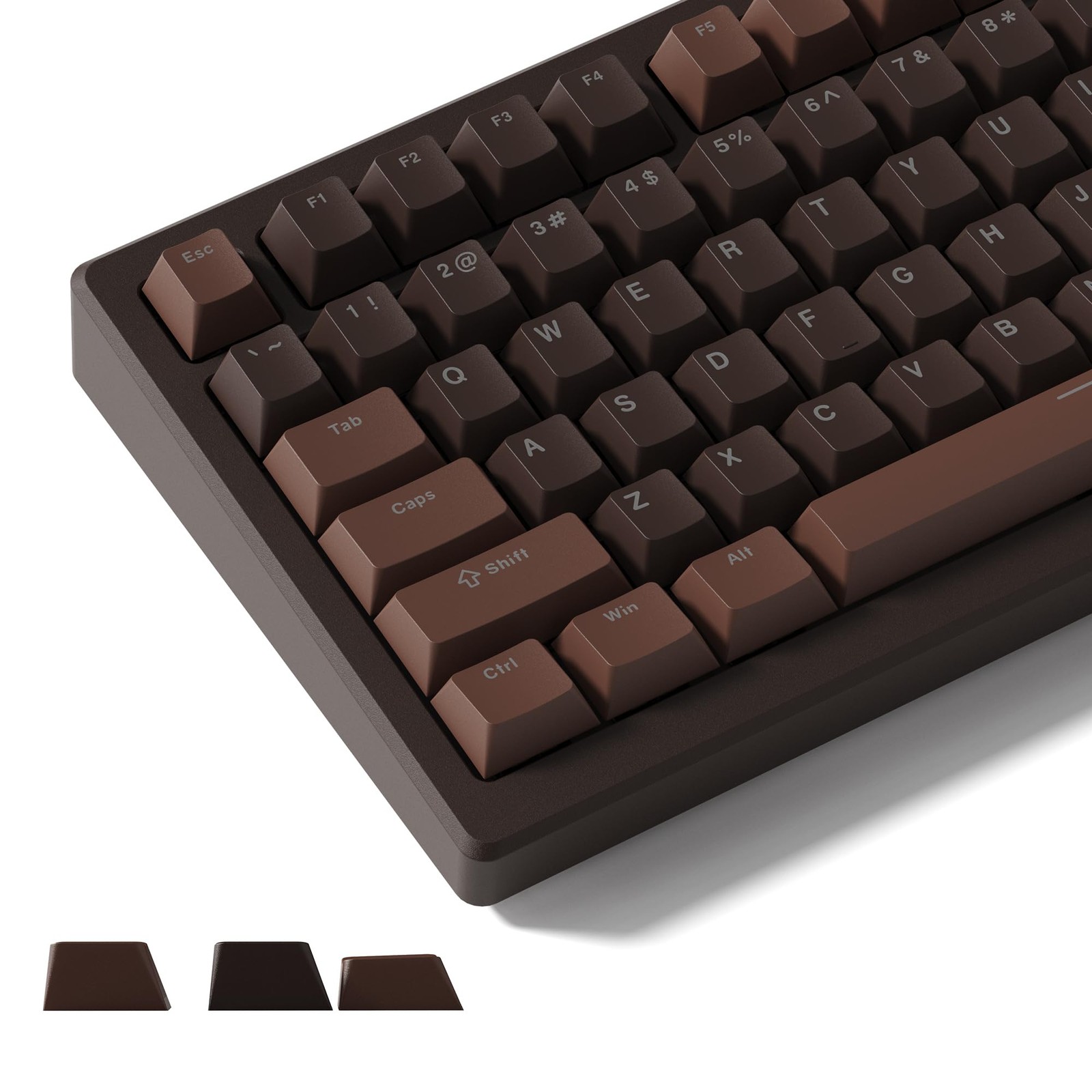PBT Shine Gaming Keycaps Fits MX 61/64/68/84/87/100/104/108 Key 60/65/75/100%