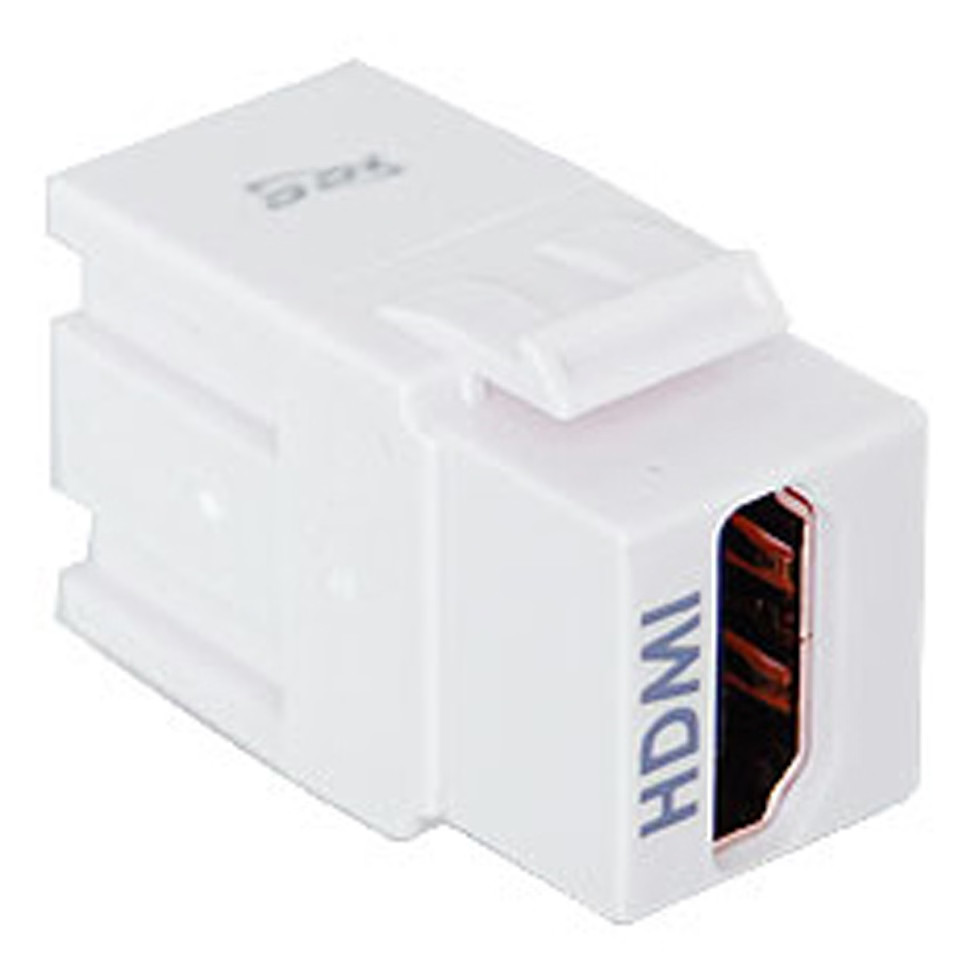 ICC HDMI Modular Connector White TDICC-IC107HDMWH Garden Improvement Keystone