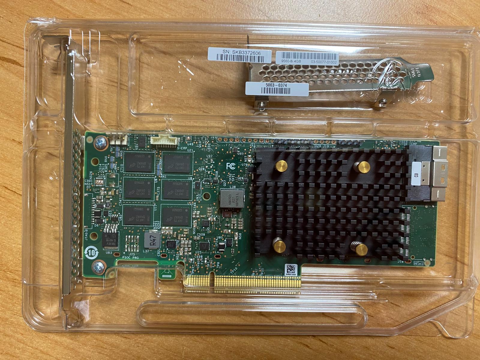BROADCOM 05-50077-01 PCI-Express 4.0 x8 PCI-Express MegaRAID 9560-8i RAID Contro