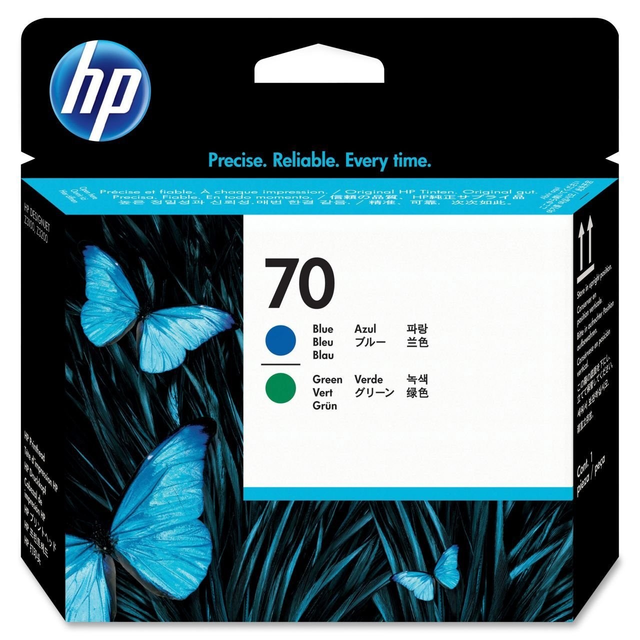 Hp Designjet Printhead Blue Green Original Ink For Z3200 Z3100 Printers