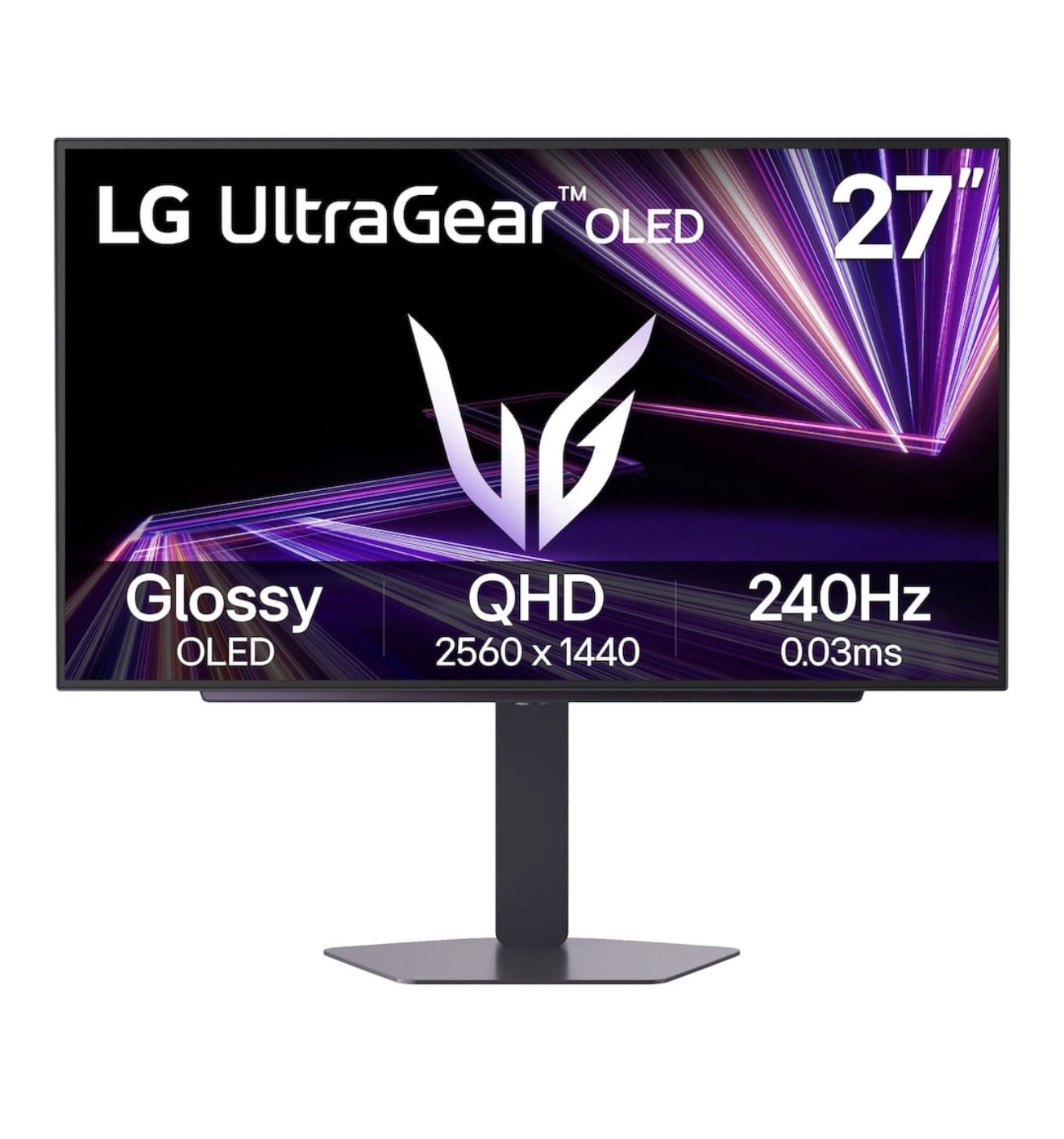 LG UltraGear 27GX704A-B 27 Inch Glossy OLED QHD 240Hz Gaming Monitor