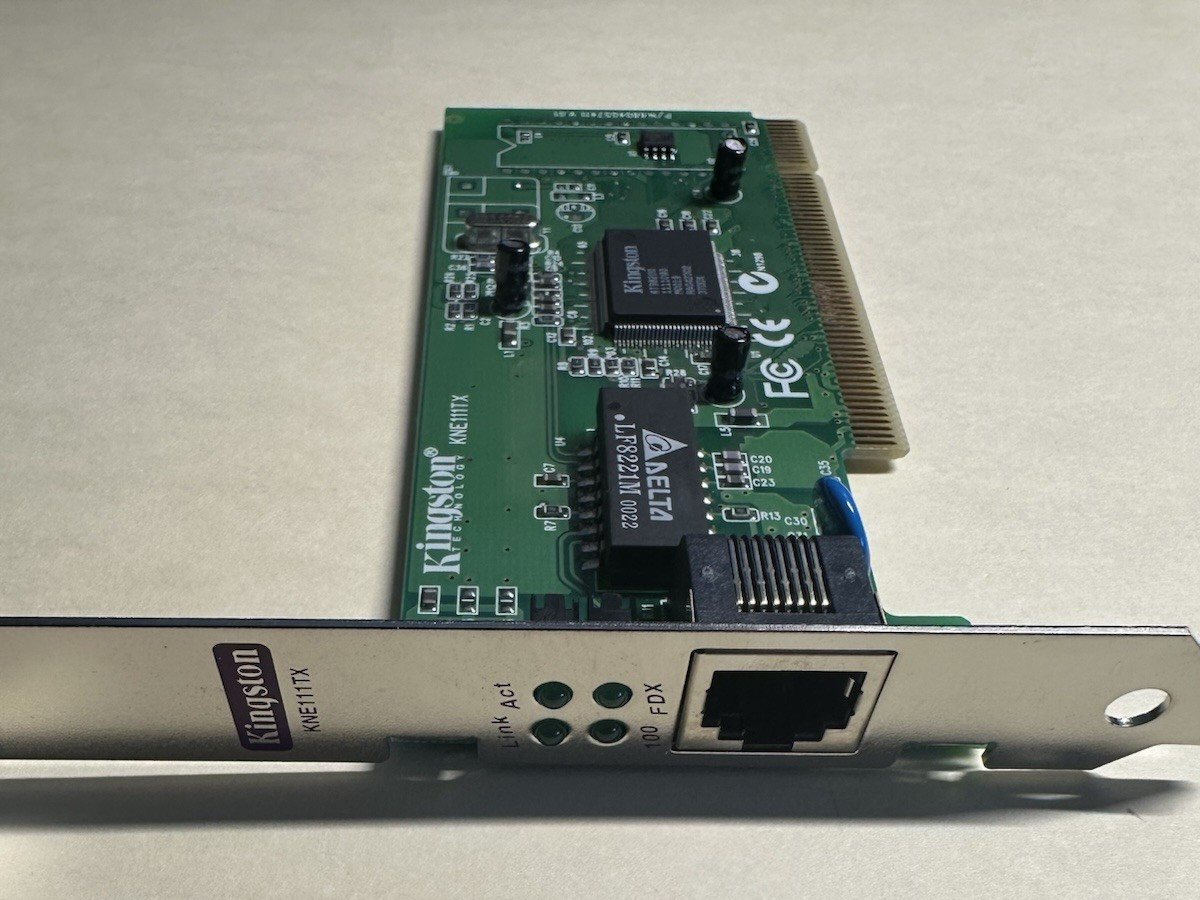 *** NEW - KINGSTON KNE111TX/100B INTERNAL NETWORK INTERFACE PCI CARD