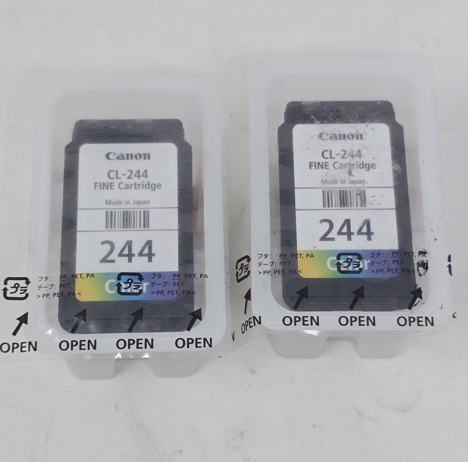 Oem Canon Inkjet Ink Cartridges  CL-244 Color 2pk 