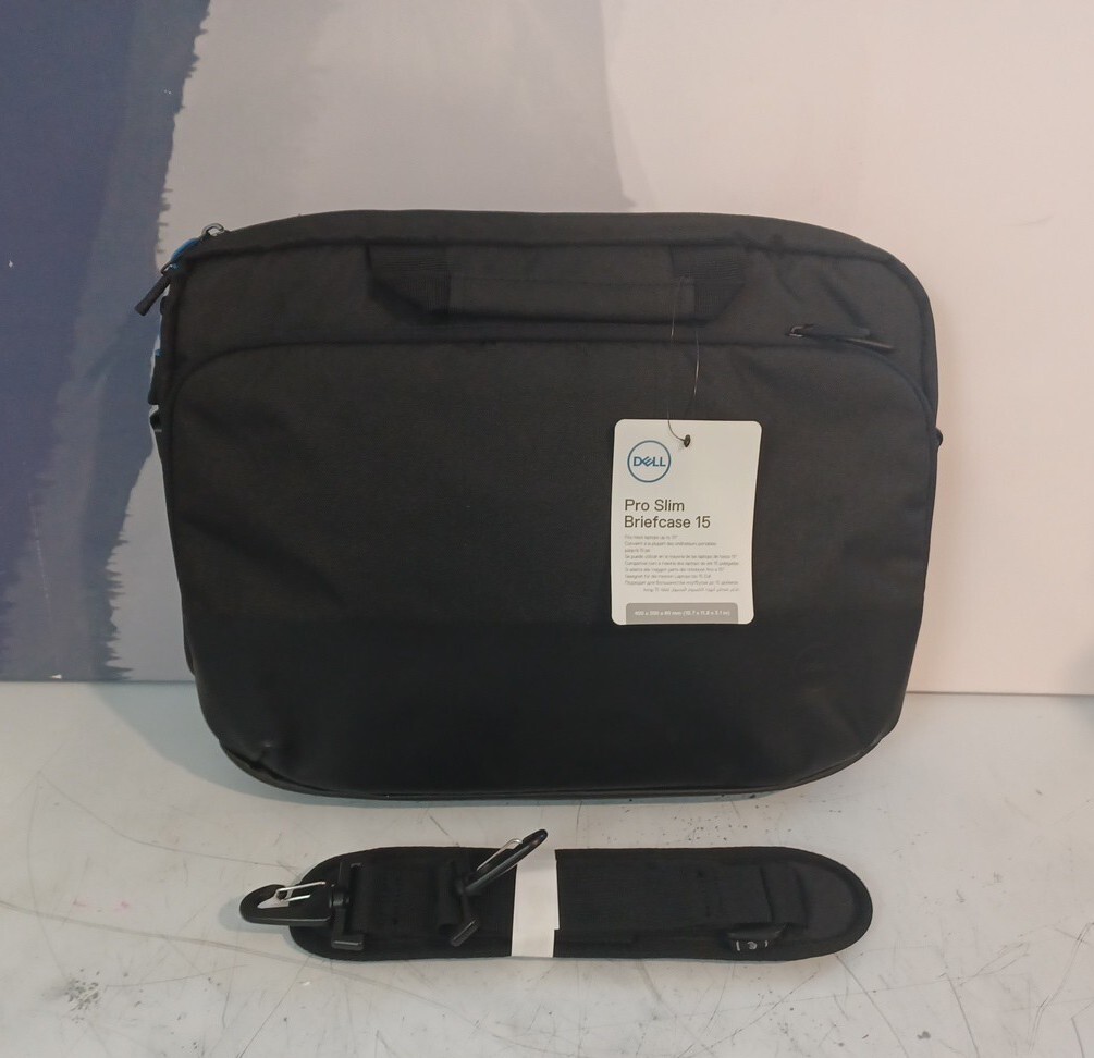 Genuine Dell Notebook Carrying Case Pro Slim 15" , PO1520CS , Hand Grip , Black