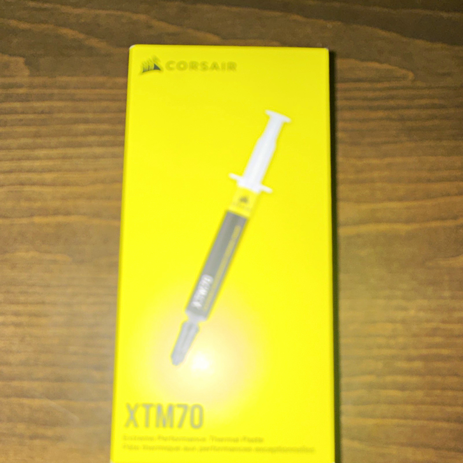 Corsair XTM70 Thermal Compound Paste 3g Syringe CPU AMD/Intel Gray CT-9010010
