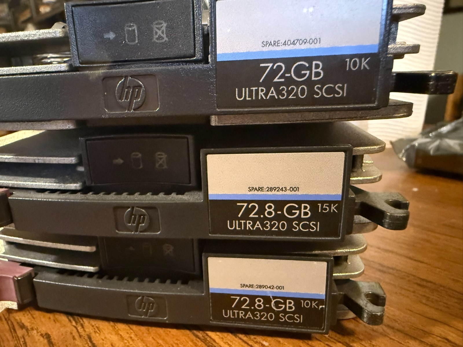 HP 72.8GB 10K  Ultra320 SCSI Hot Swappable Hard Drive