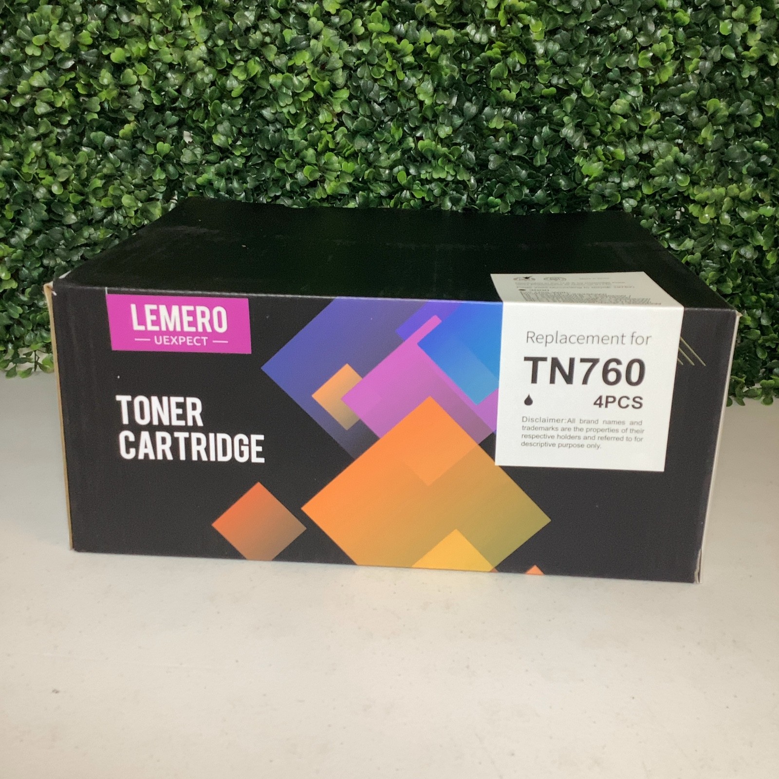 LEMERO UEXPECT TN760 Toner Cartridge 4-Pack Replacement