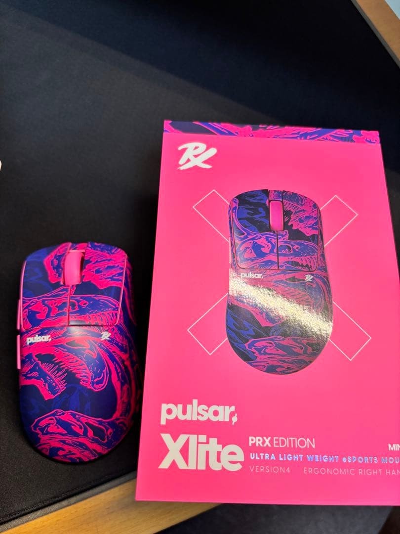 Pulsar Xlite v4 Mini PRX Edition Gaming Mouse Wired Wireless Used