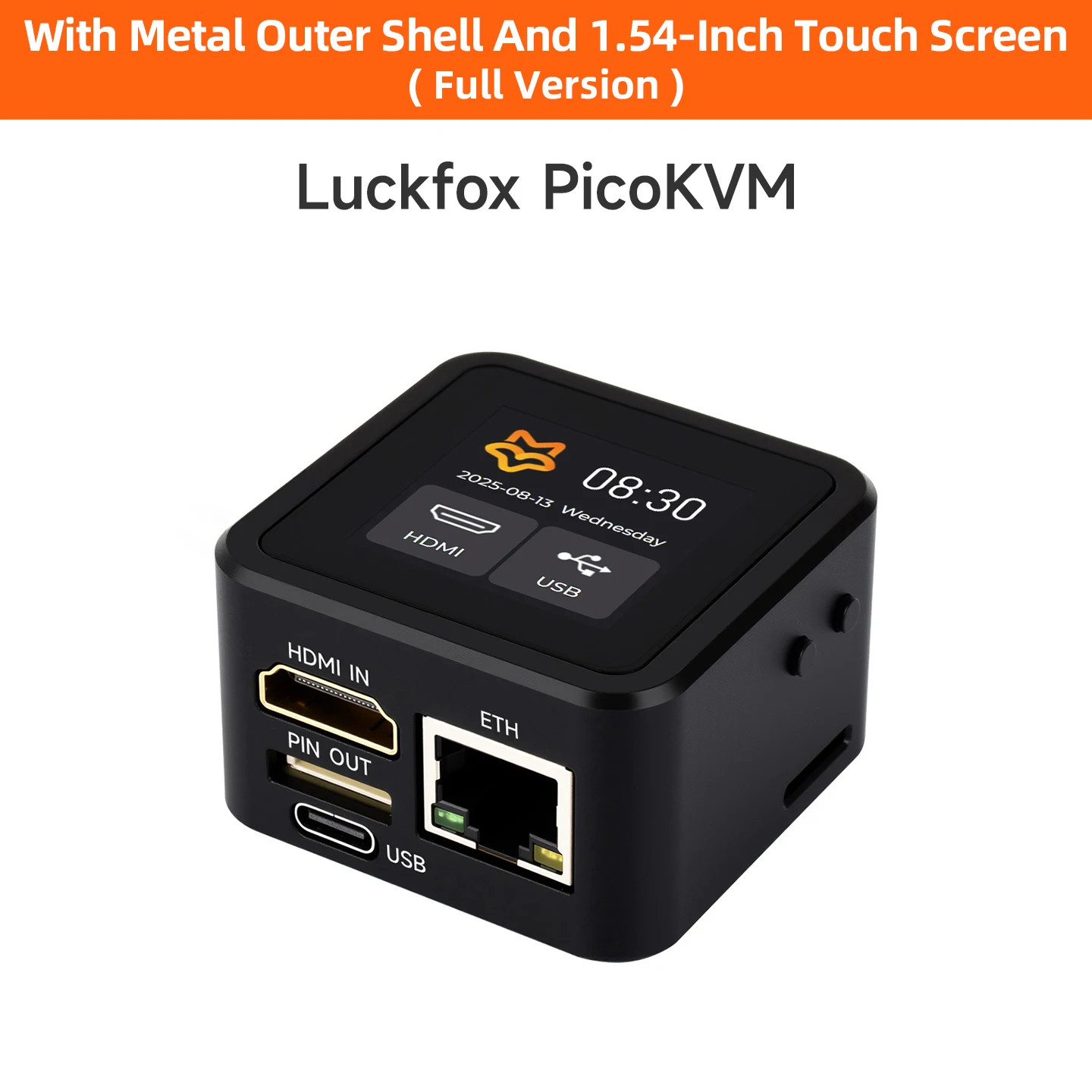 Luckfox PicoKVM IP KVM Remote Management Tool 256M DDR3 HDMI HID