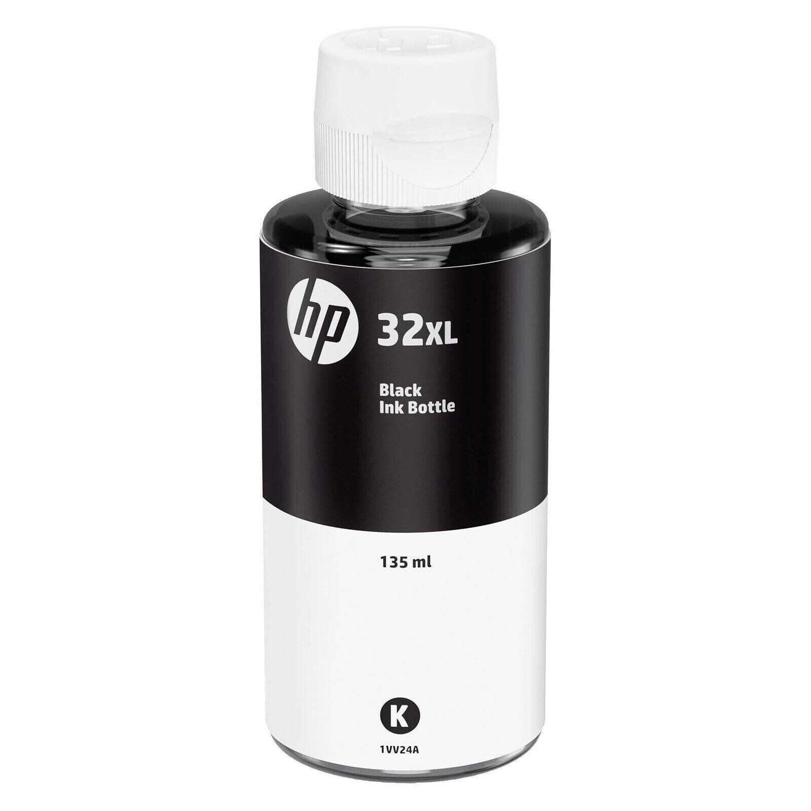 Genuine HP 32XL High Capacity Smart Tank Black ink bottle, 1VV24, 1VV24AE, 135ml