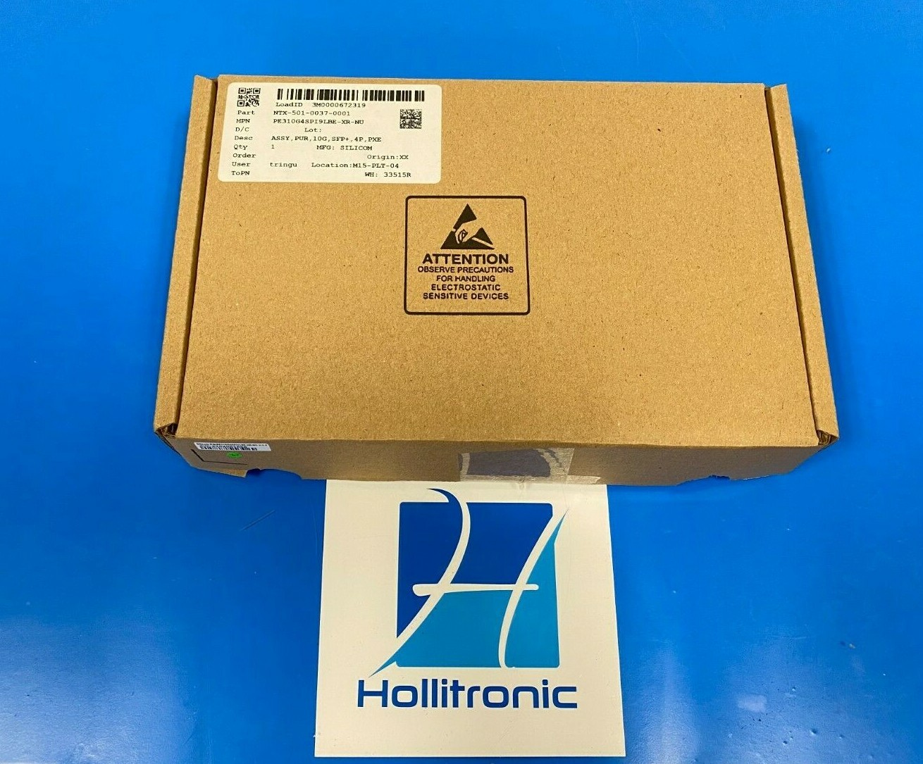 SILICOM 10GBE QUAD PORT SFP+ SERVER ADAPTER PE310G4SPI9LBE-XR-NU- BOTH BRACKETS
