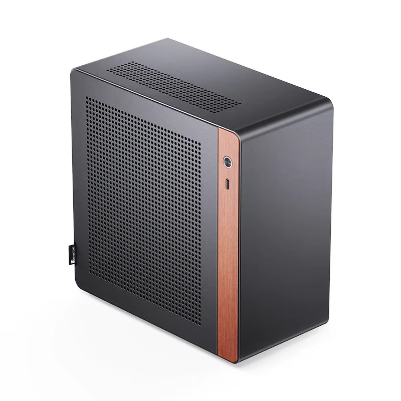 JONSBO NV10 ITX Mini Aluminum PC Case 1U FLEX PSU Support Small Form Chassis