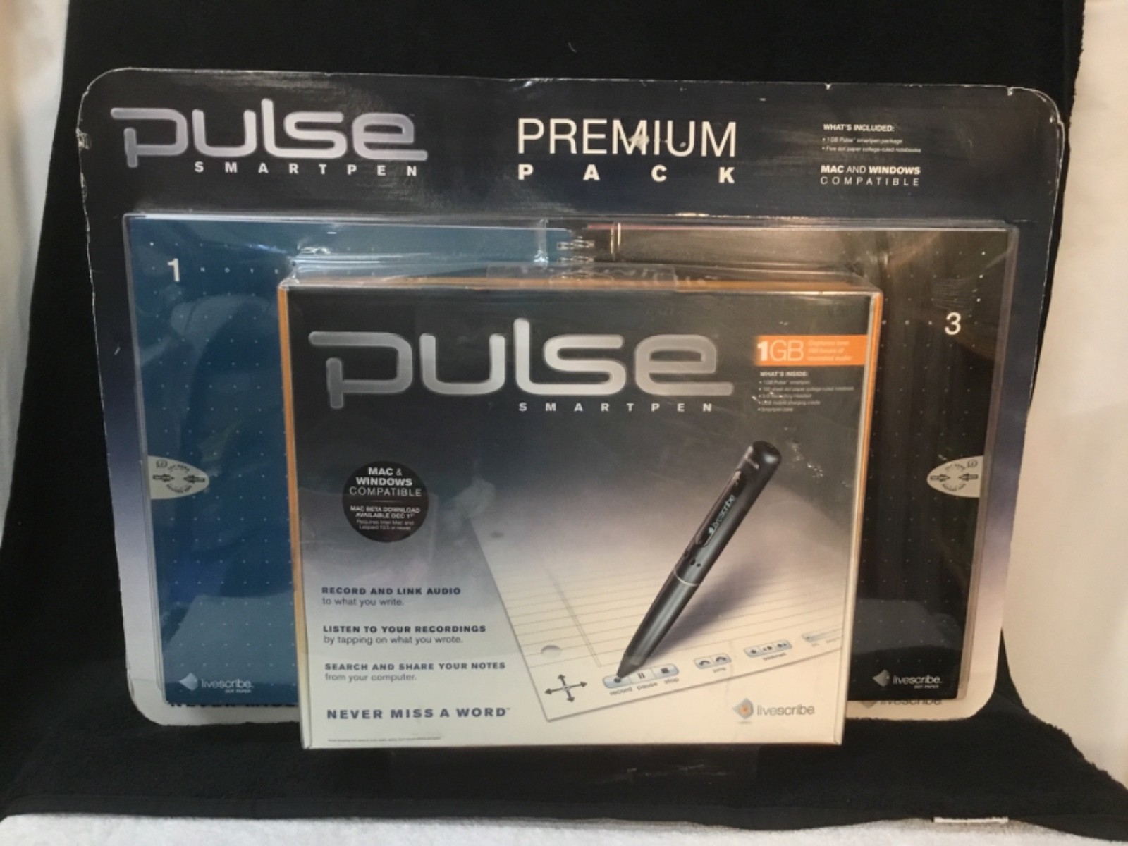 Livescribe Pulse Smartpen Premium Pack NEW SEALED