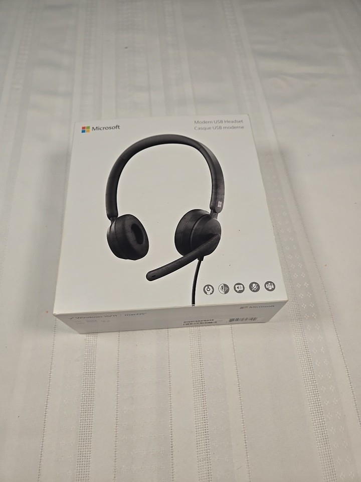 Microsoft Microphone Modern USB-A Headset, Windows 10/11