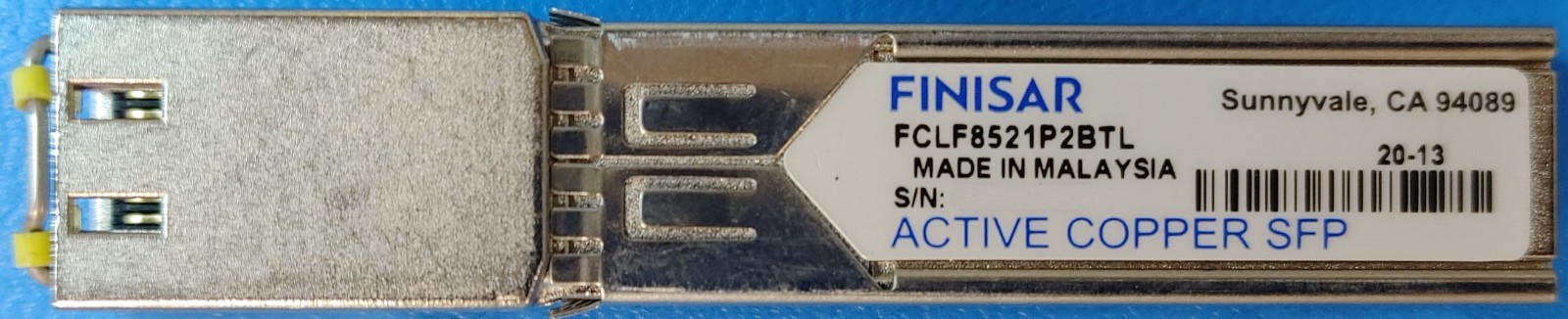 LOT of 6 Finisar FCLF8521P2BTL SFP-1G-T 1000BASE-T SFP Copper RJ-45