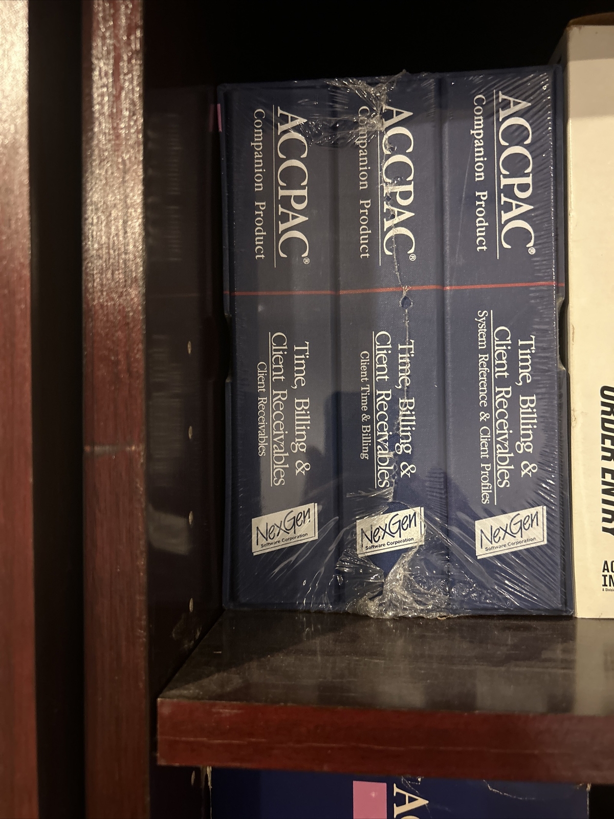 BRAND NEW IN SHRINK WRAP Accpac plus 6.0 Time and Billing software.