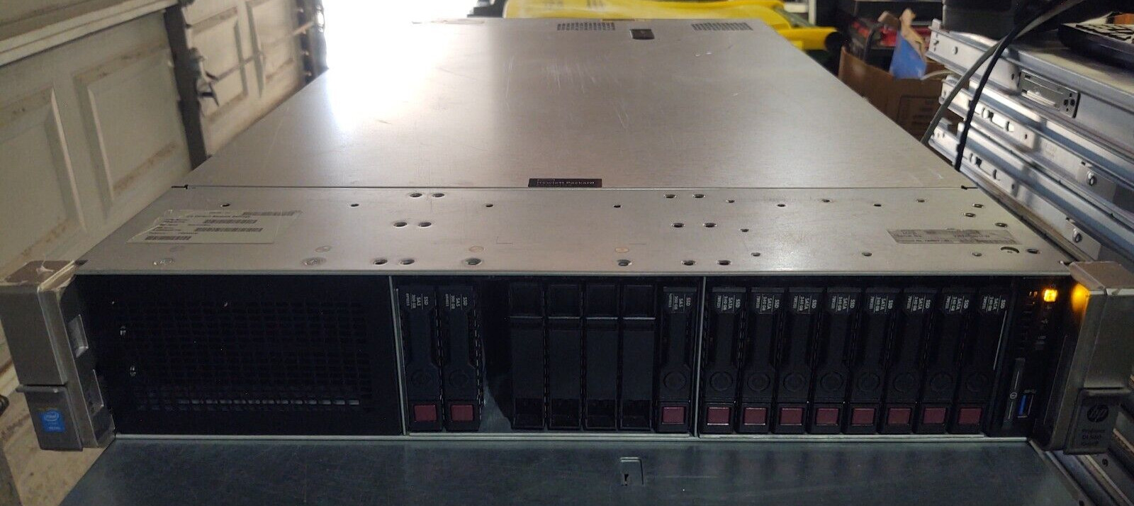 HP ProLiant DL560 G9 GEN9 Server 4x 6 Core E5-4655 V3 2.90Ghz 64GB 8x 240GB SSD