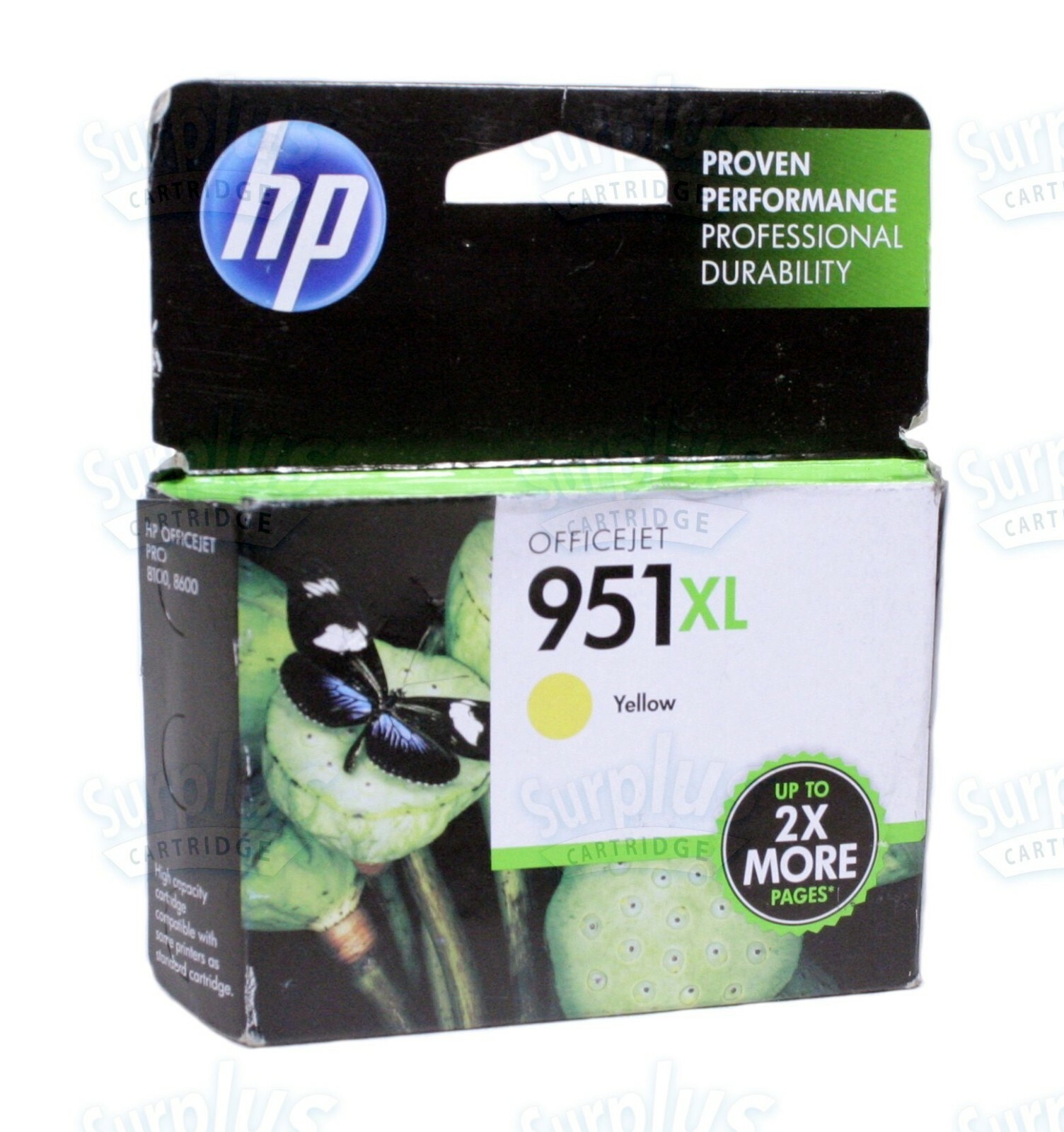 Genuine HP 951XL Yellow Ink OfficeJet 8625 8610 8630 8700 8615 251dw Retail Box